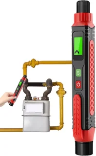 Aardgaslekdetector zwart
