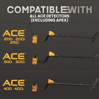 ACE Metaaldetector 8.5x11 Zoekspoel