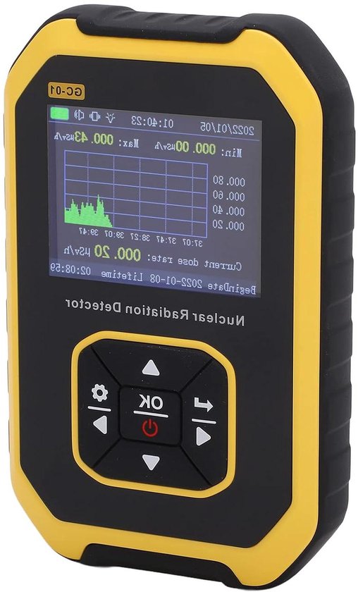 Allecto Plus Geigerteller Draagbare Stralingsdetector