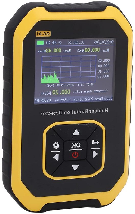 Allecto Plus Geigerteller LCD Display review