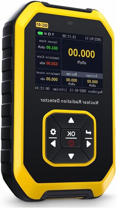 Allecto Plus Nucleaire Straling Detector LCD