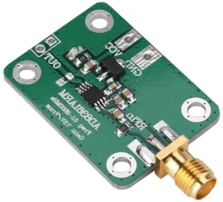 AM rf-signaal detector - SMA-connector - groen