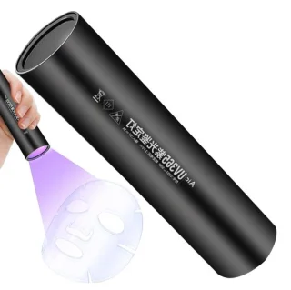 Arg Testpen UV-zaklamp Zwart