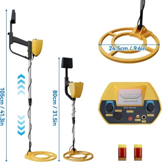Aufun Kinderdetector Metaaldetector Verstelbaar 80-105cm