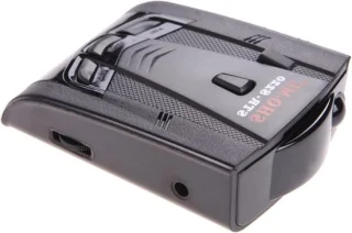 Auto radar- en gps-detector zwart