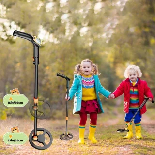 Bedee Metaaldetector voor Kinderen Oranje/Zwart