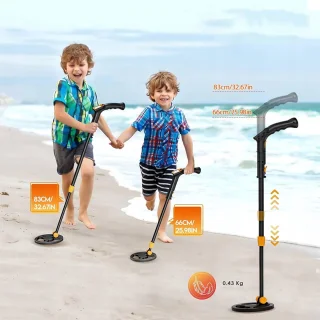 Bedee Metaaldetector voor Kinderen Oranje/Zwart