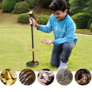Bedee Metaaldetector voor Kinderen Oranje/Zwart
