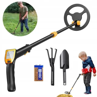 Bedee Metaaldetector voor Kinderen Oranje/Zwart