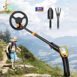 Bedee Metaaldetector voor Kinderen Oranje/Zwart