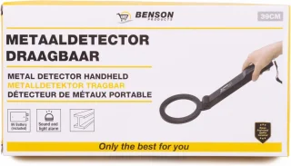 Benson Metaaldetector Draagbaar 39 cm