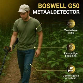 BOSWELL Metaaldetector Set