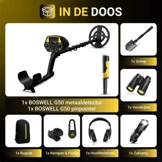 BOSWELL Metaaldetector Set
