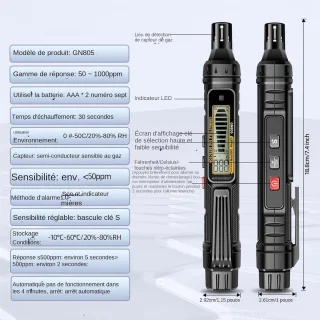 Brandstoflekdetector pen tester