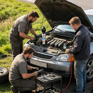 Brandstoflekdetector voor motorcilinder 26,8 cm