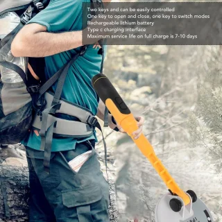 Bu Metaaldetector Draagbaar IP68 Waterdicht