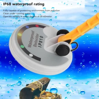 Bu Metaaldetector Draagbaar IP68 Waterdicht