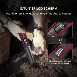 CLGP Metaaldetector Volwassenen en Kinderen Pinpointer Professional