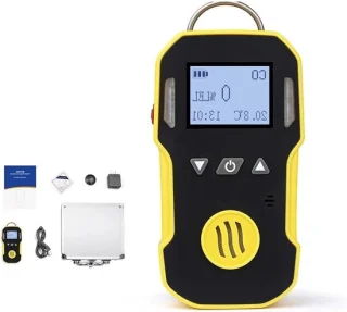 CO-meter industrieel zwart