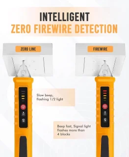 Contactloze AC-spanningstester 12–1000 V