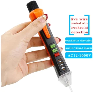 Contactloze draaddetector penformaat zwart