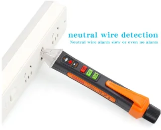 Contactloze draaddetector penformaat zwart