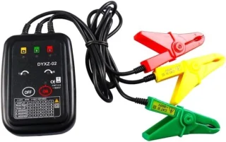 Contactloze driefase rotatie tester