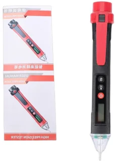 Contactloze spanningstester 12-1000V AC zwart