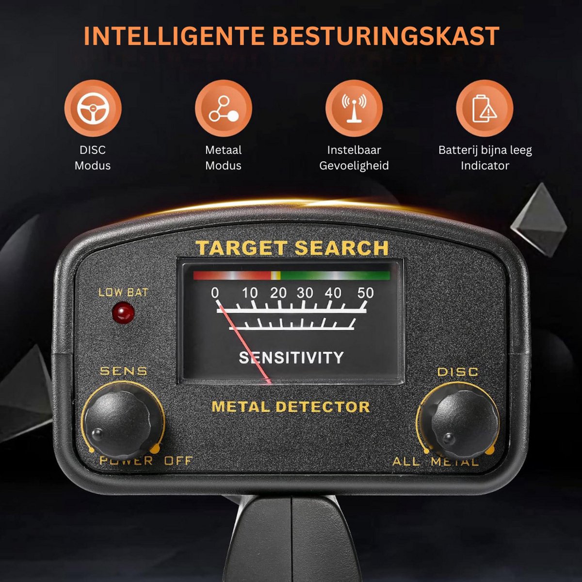 Wat vinden we goed aan de CRLYN Metaaldetector Starterset met Pinpointer