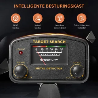 CRLYN Metaaldetector Starterset met Pinpointer