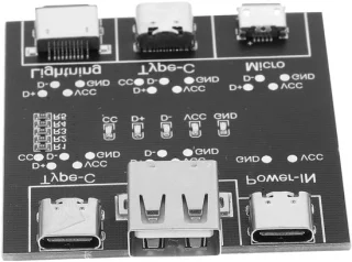 Data line detector - USB tester - zwart