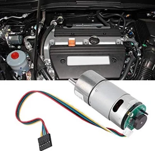 DC tandwielmotor 12/24V 37 mm (12V 200 RPM)