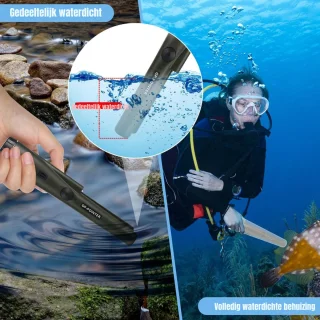 DD Pinpointer Metaaldetector 30x30x100cm Zwart