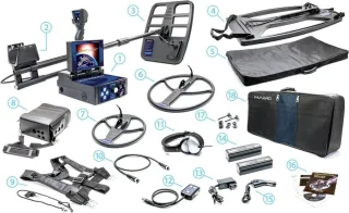 Deephunter Pro Package 3D Bodemscanner Metaaldetector