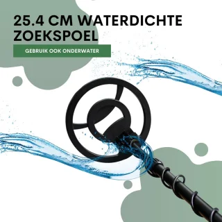 DETECT-IT PRO Metaaldetector inclusief Schep en Batterijen