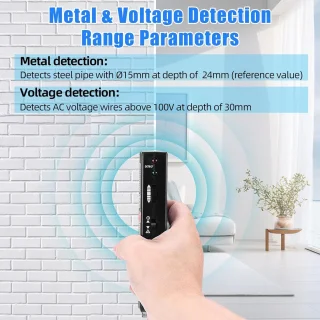 Detector voor Muur en Leidingen