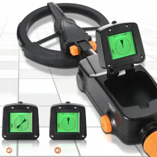 Detectordieptesonde Metaaldetector LCD-scherm