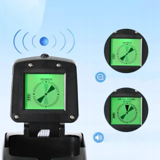 Detectordieptesonde Metaaldetector LCD-scherm