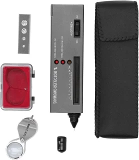 Diamant tester edelsteen detector zwart