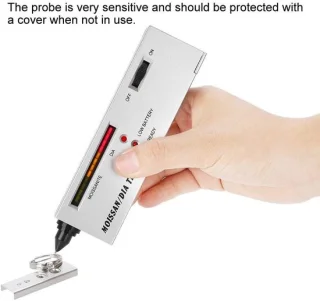 Diamant tester zwart