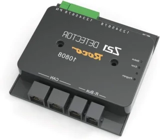 Digitale detector - trein melder - model spoor - 8 secties - grijs