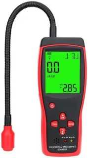Digitale gasdetector zwart