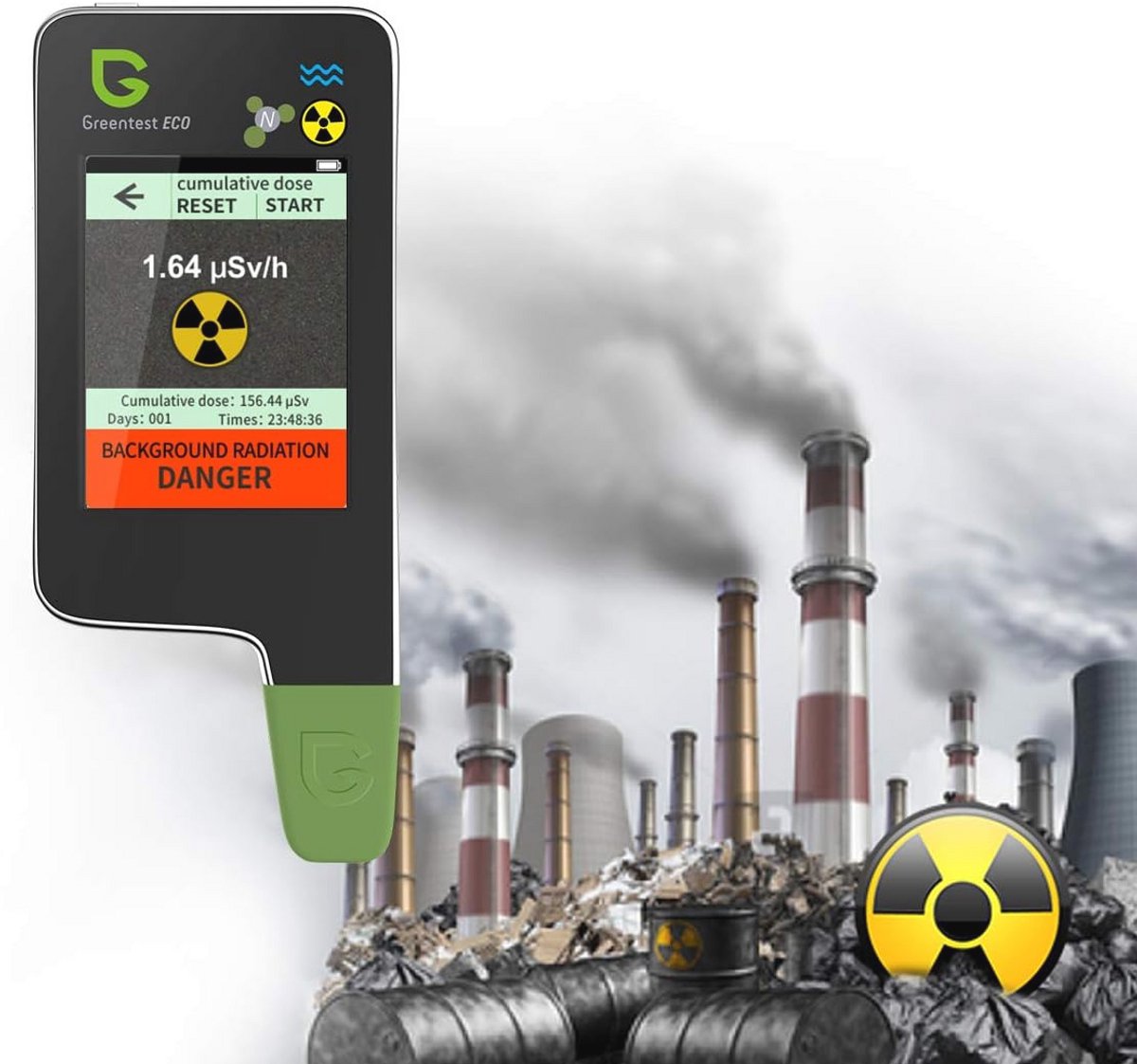 Digitale nitraattester voedsel en waterkwaliteit