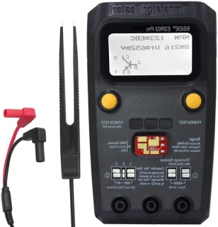 Digitale SMD Transistor Tester - Zwart