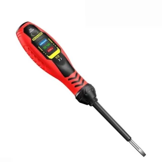 Digitale spanningzoeker pen 20 cm rood