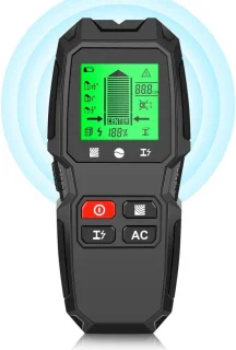 Digitale wanddetector 20 cm zwart