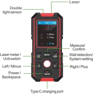 Draadzoeker Kabeldetector Wandscanner