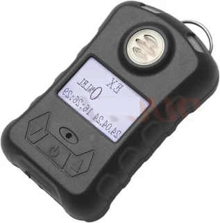 Draagbare gasdetector CO H2S zwart
