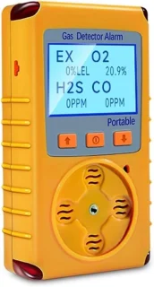 Draagbare gasdetector - zwart