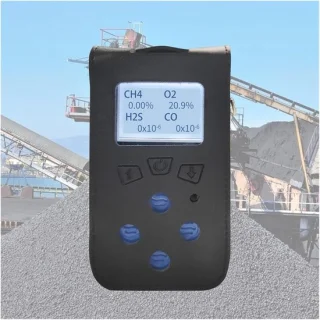 Draagbare gasdetector zwaveldioxide analysator